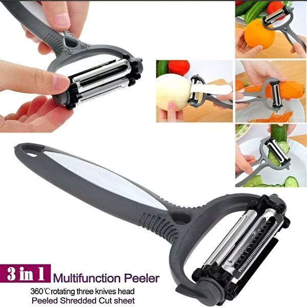 3 in 1 Vegetable And Fruit Peeler