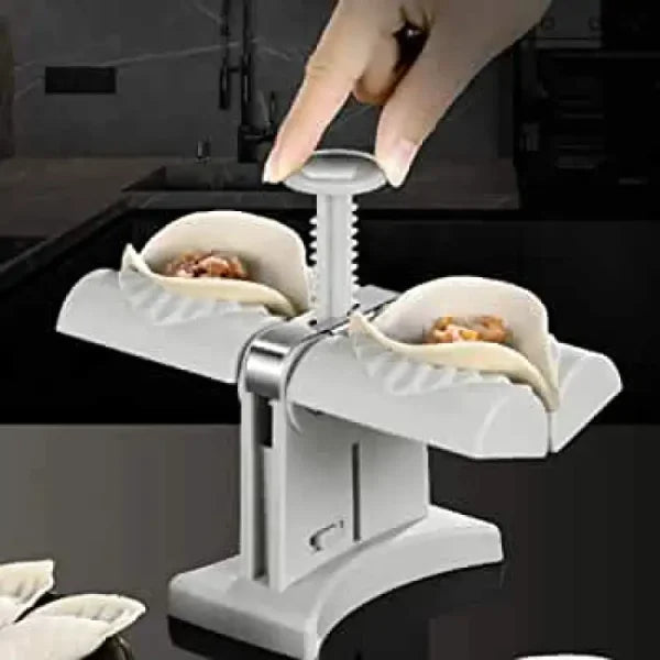 Dumpling And Samosa Maker Double Header | Suitable For Samosa With Box Packing