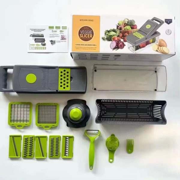16 In 1 Mandoline Slicer Veggie Food Vegetable Cutter & Chopper Kitchen Tool