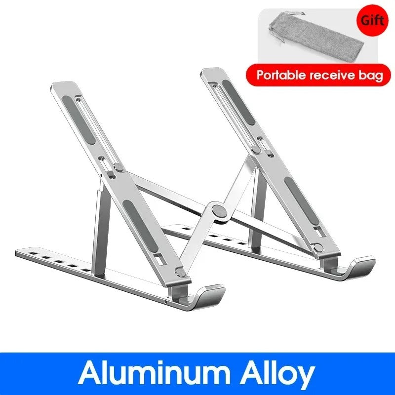 Portable Adjustable Aluminum Laptop Stand | 1st Check Then Pay
