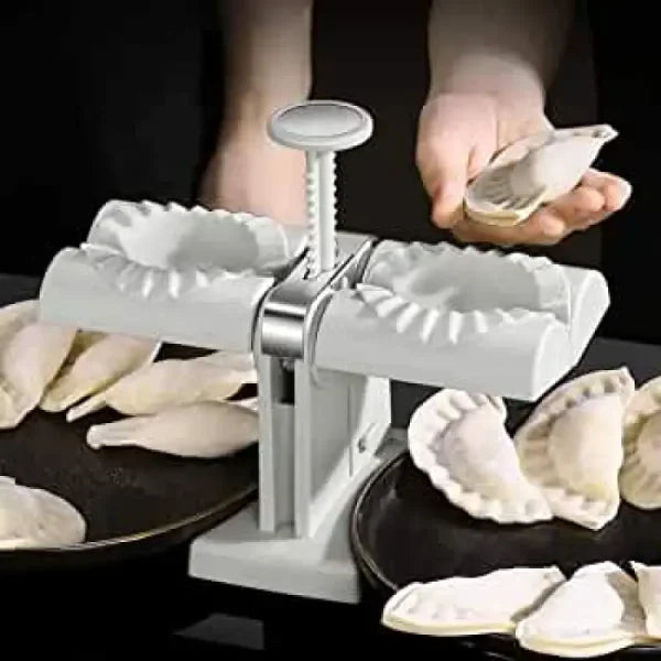 Dumpling And Samosa Maker Double Header | Suitable For Samosa With Box Packing