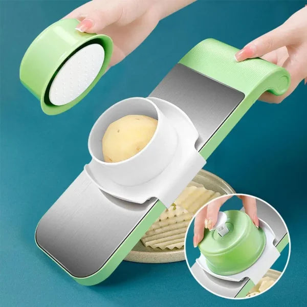 5 in 1 Multifunctional Vegetable Cutter Grater For Vegetables Slicers | First Check Then Pay
